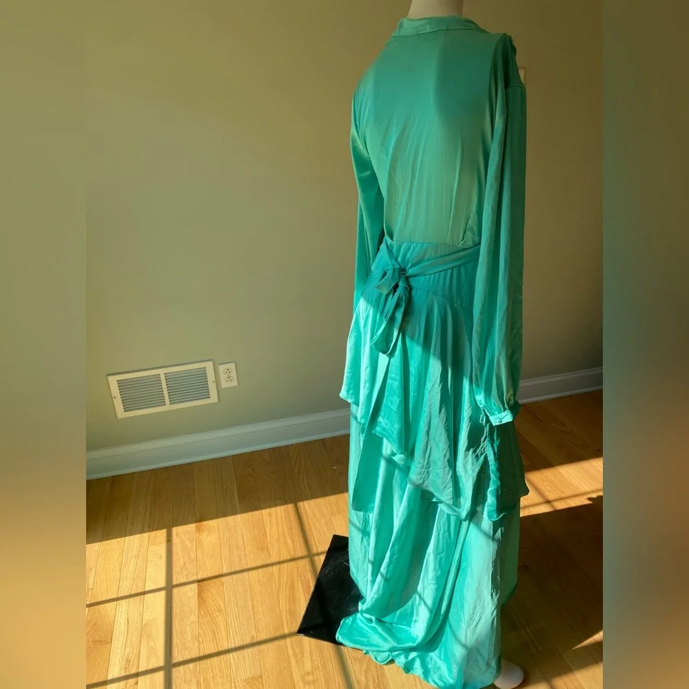 PatBO Ruffled High-Low Maxi. - Picture 5 of 9